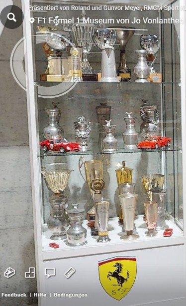 Pokale und Memorabilien