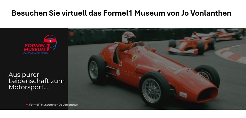 Formel 1 Rennwagen in Action